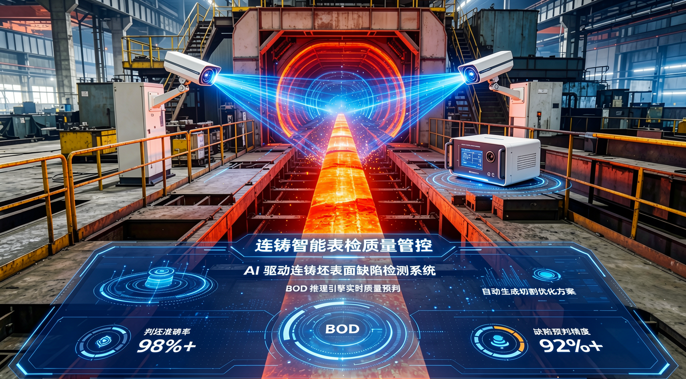 连铸智能表检系统架构图